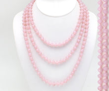 Load image into Gallery viewer, Knotted crystal bead necklace