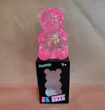 Load image into Gallery viewer, Glitter Gummy bear squishy
