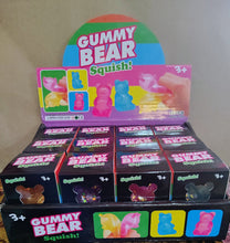 Load image into Gallery viewer, Glitter Gummy bear squishy
