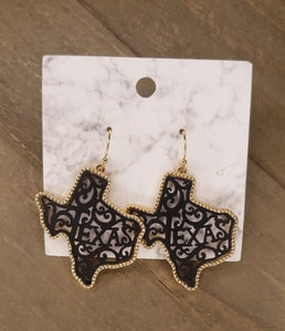 Texas dangles earrings