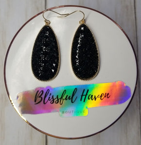 Teardrop abalone Earrings