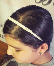 Load image into Gallery viewer, Faux pearl beaded headband
