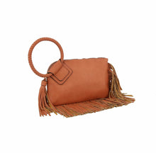 Load image into Gallery viewer, Clutch fringed evening purse
