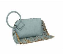 Load image into Gallery viewer, Clutch fringed evening purse
