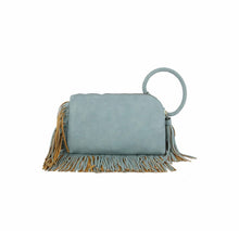 Load image into Gallery viewer, Clutch fringed evening purse
