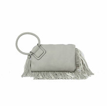 Load image into Gallery viewer, Clutch fringed evening purse
