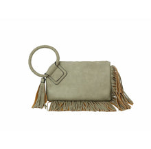 Load image into Gallery viewer, Clutch fringed evening purse
