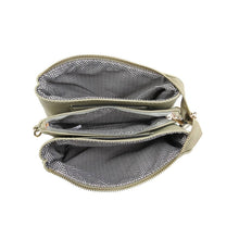 Load image into Gallery viewer, 3 Compartment Crossbody/Wristlet
