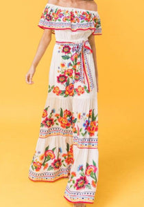 Printed Maxi Dress