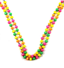 Load image into Gallery viewer, Knotted crystal bead necklace
