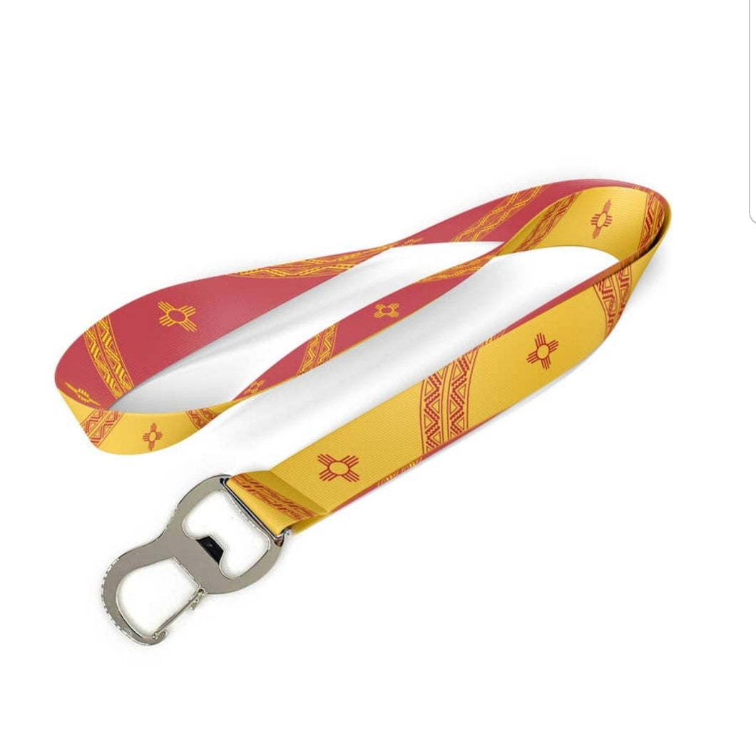 Bottle opener lanyard