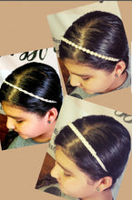 Load image into Gallery viewer, Faux pearl beaded headband
