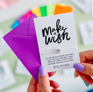 Mini wishes card