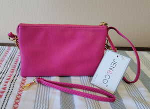 3 Compartment Crossbody/Wristlet