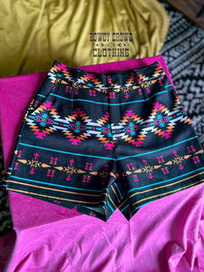 Azel Aztec Shorts